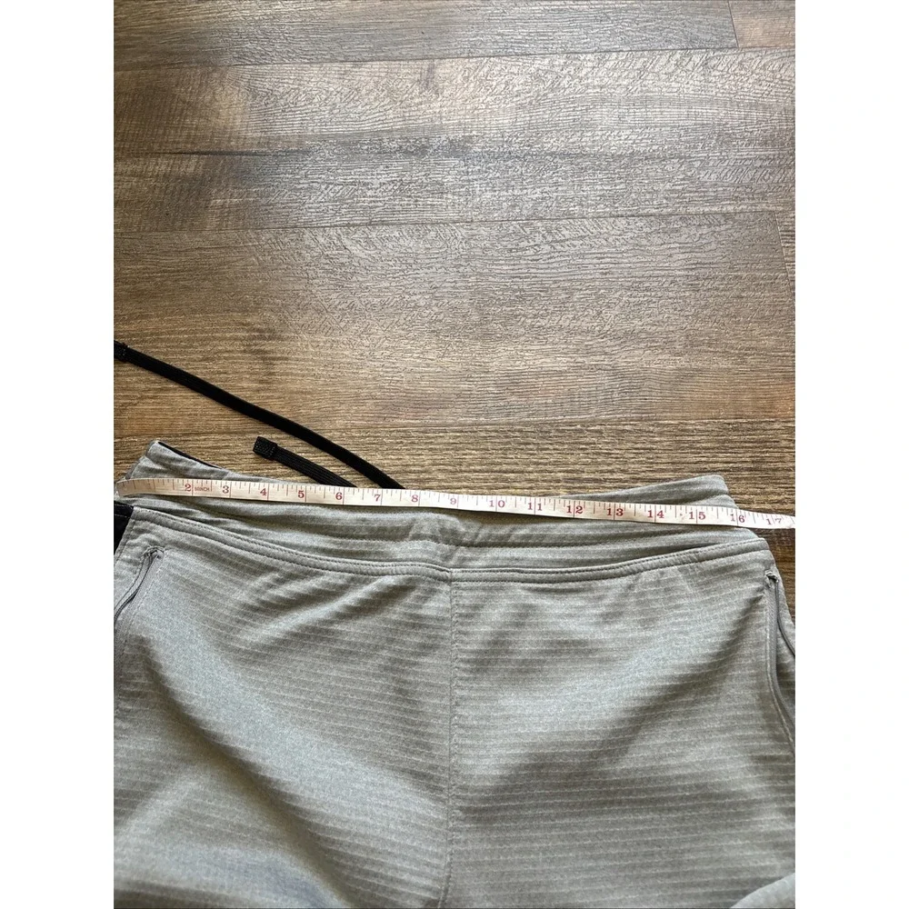 Nike KO Thermal Pants Mens Med Gray Therma Fit Fleece Sweats Drawstring 575106